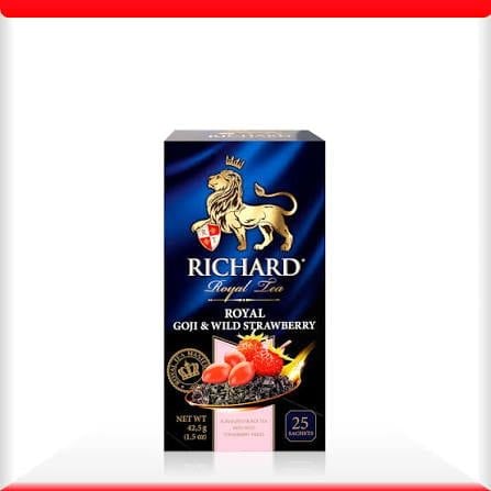  Trà hoàng gia richard dâu và kỷ tử 42.5g 