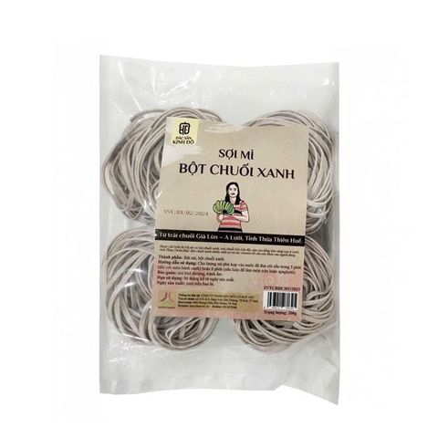  Sợi mì bột chuối xanh huế việt 200g 