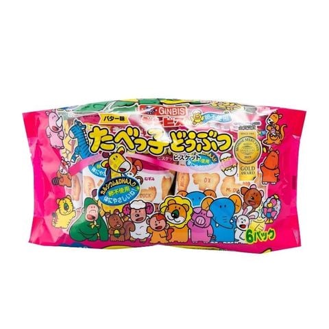  Bánh ăn dặm GINBIS Nhật gói lớn 