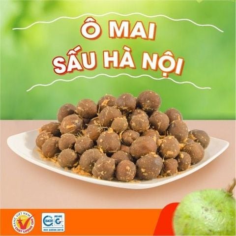  Ô mai sấu Hà Nội Hồng Lam 200g 
