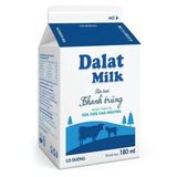  Sữa thanh trùng Đalatmilk CĐ - KĐ  180ML 