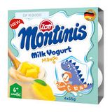  Sữa chua Montinis lốc 4 * 55g 