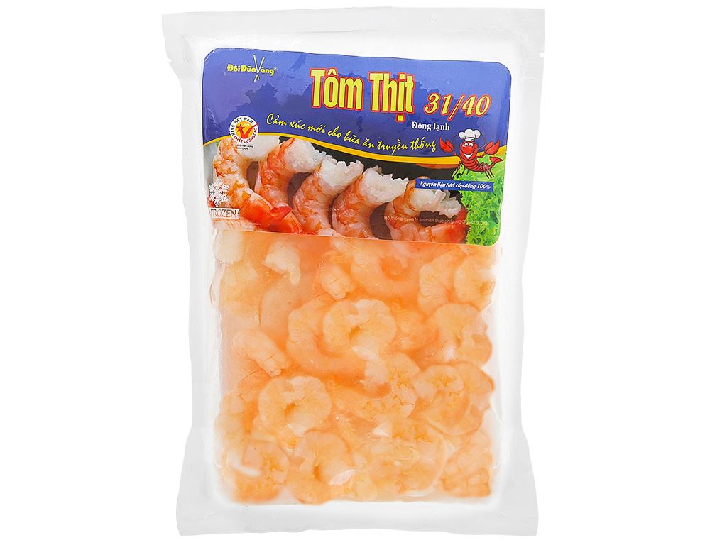  Tôm thịt đôi đũa vàng 450g 