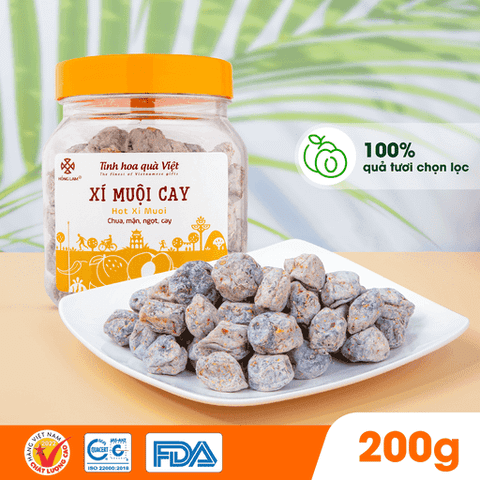  Xí muội cay Hồng Lam 200g 