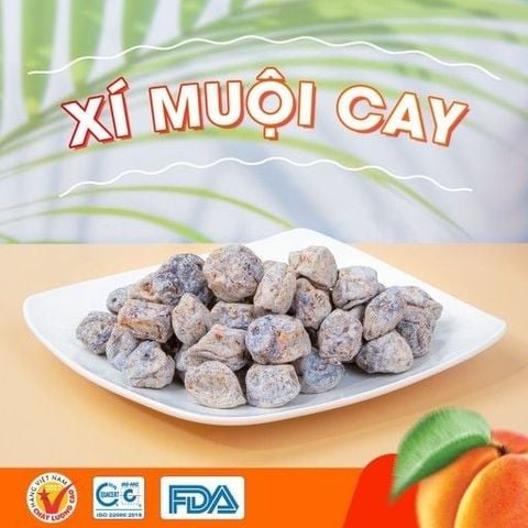  Xí muội cay Hồng Lam 200g 