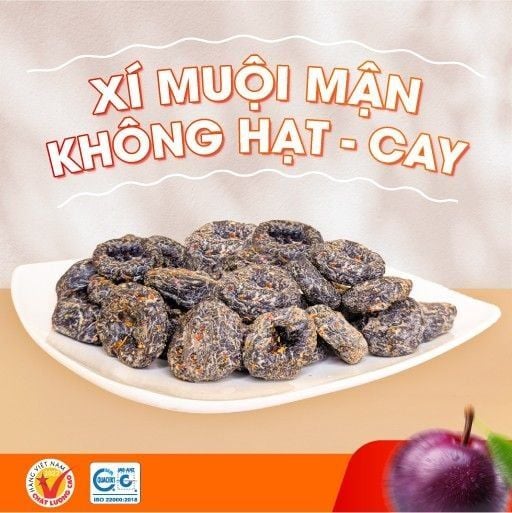  Xí muội mận không hạt cay Hông Lam 200g 