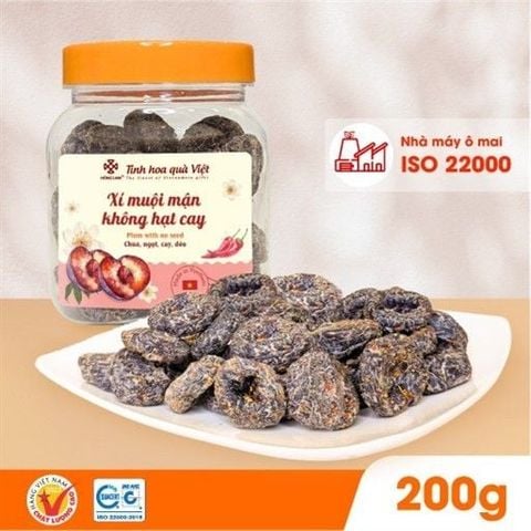  Xí muội mận không hạt cay Hông Lam 200g 