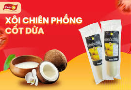  Xôi Chiên Phồng cốt dừa  480g 