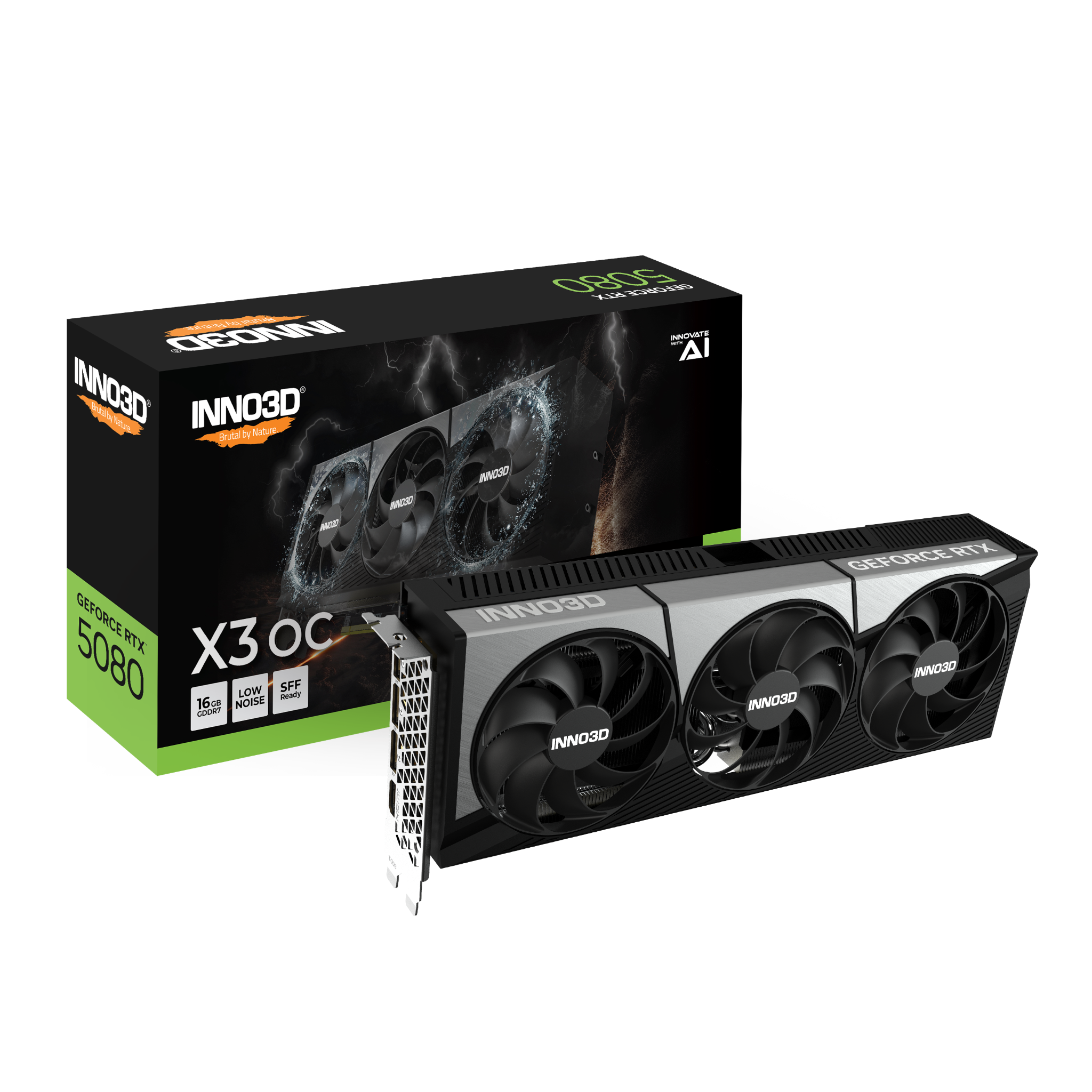  Card màn hình INNO3D GeForce RTX 5080 X3 OC 16GB GDDR7 