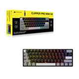  Bàn phím Corsair CLIPPER PRO (Mini 60, CORE, RGB) 