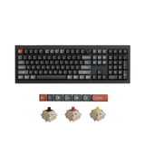  Bàn phím Keychron V5/ V6 Ultra 8K (V5U-D1/ V6U-D1 Wireless Hot-swappable RGB Backlight Red Switch) 
