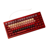  Bàn phím AKKO bàn phím cơ Veekos K75 Wine Red 