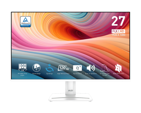  Màn hình MSI PRO MP275W E2 27 inch FHD 120Hz 1ms IPS 