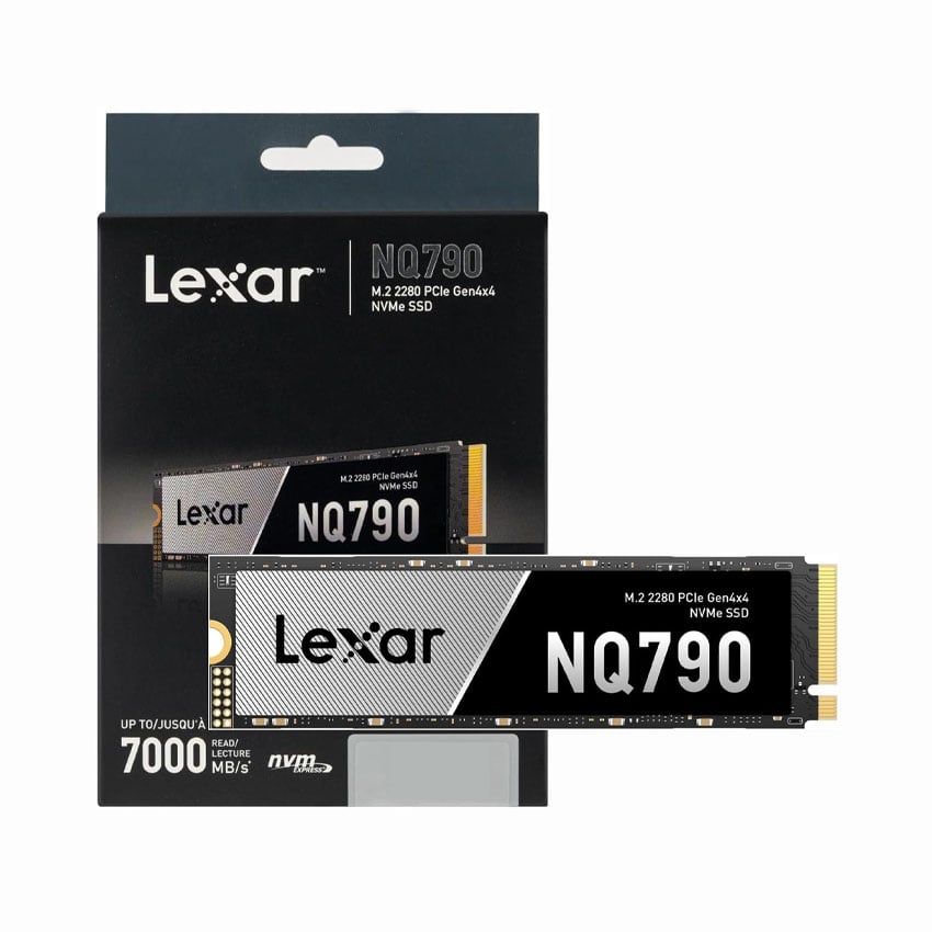  Ổ cứng SSD Lexar NQ780 1TB PCIe Gen4×4 NVMe M.2 2280 