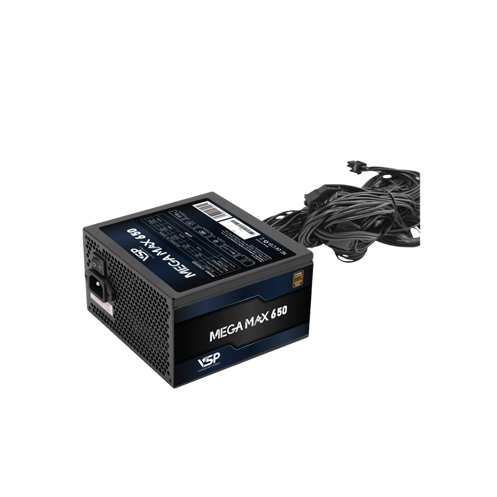  Nguồn máy tính VSP VS650D 650W | Non Modular, ATX 