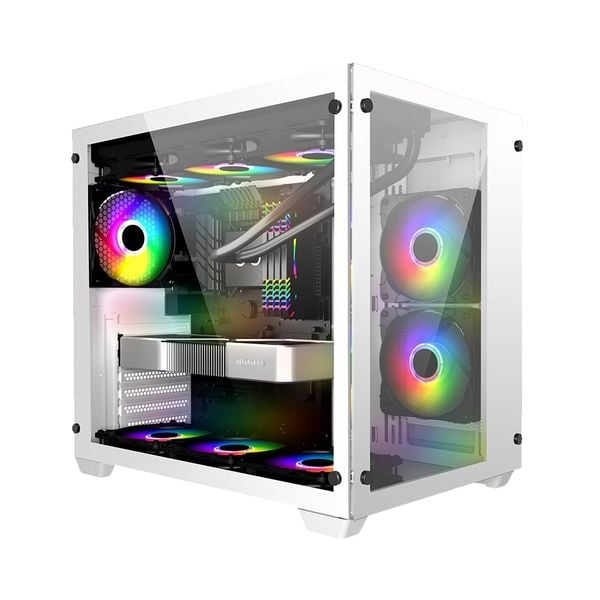  Vỏ Case First Player MV7 White ATX 
