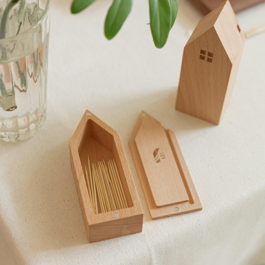 Hũ tăm hình ngôi nhà kihowa