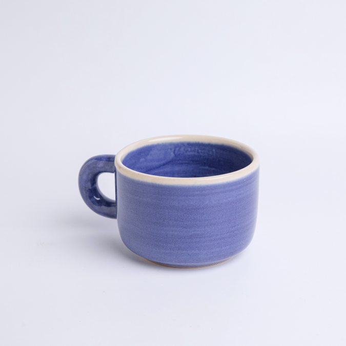 Ly Cà Phê Cappuccino Gốm Sứ Thủ Công Cao Cấp | Tu Hú Ceramics