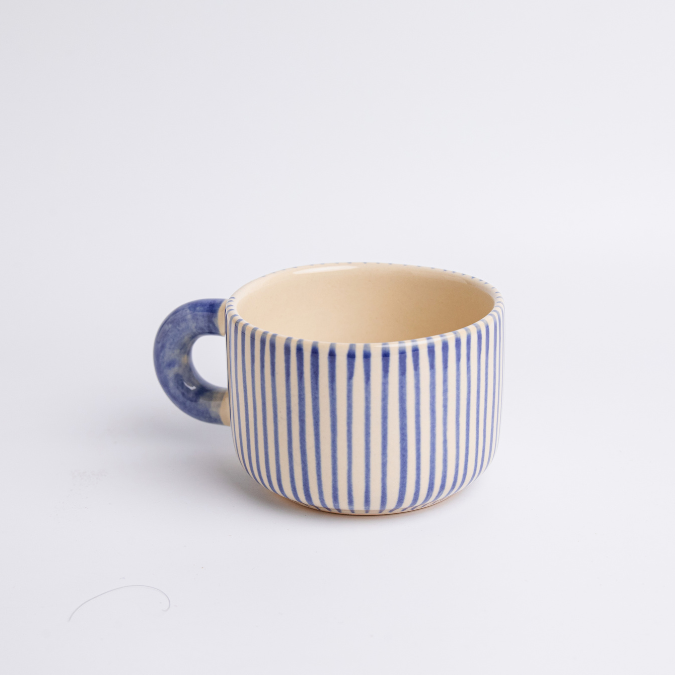 Ly Cà Phê Cappuccino Gốm Sứ Thủ Công Cao Cấp | Tu Hú Ceramics