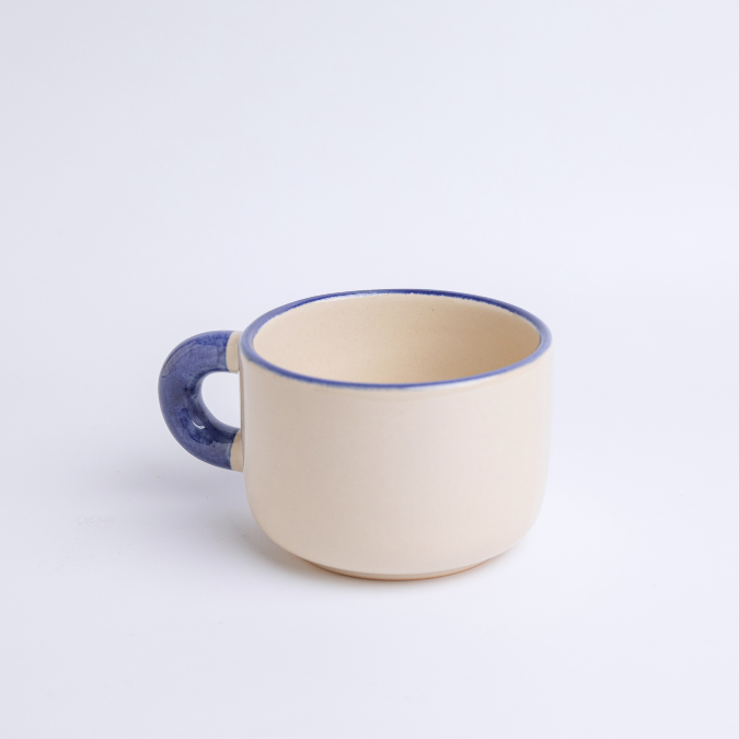 Ly Cà Phê Cappuccino Gốm Sứ Thủ Công Cao Cấp | Tu Hú Ceramics