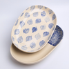 Dĩa gốm sứ Oval sâu lòng W26