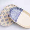 Dĩa gốm sứ Oval sâu lòng W26