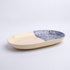 Dĩa gốm sứ Oval sâu lòng W26