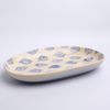Dĩa gốm sứ Oval sâu lòng W26