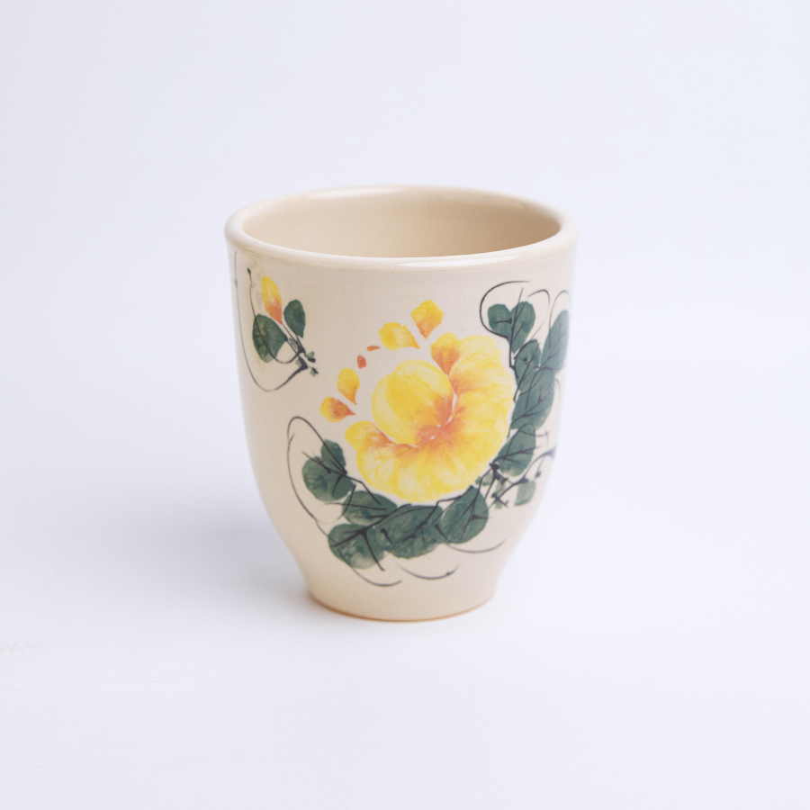 Ly gốm sứ uống nước 280ml Hoài