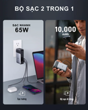  Anker A1651 – Pin Sạc dự phòng Anker 733 Fusion dung lượng 10000mAh 65w, GaNPrime PD/IQ4.0 