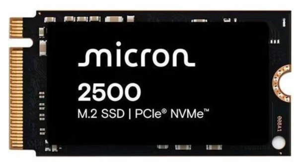  SSD Micron 2500 1TB Internal NVMe M.2 2230 GEN 4x4 MTFDKBK1T0QGN-1BN1AABYYR (1 Year Warranty) 