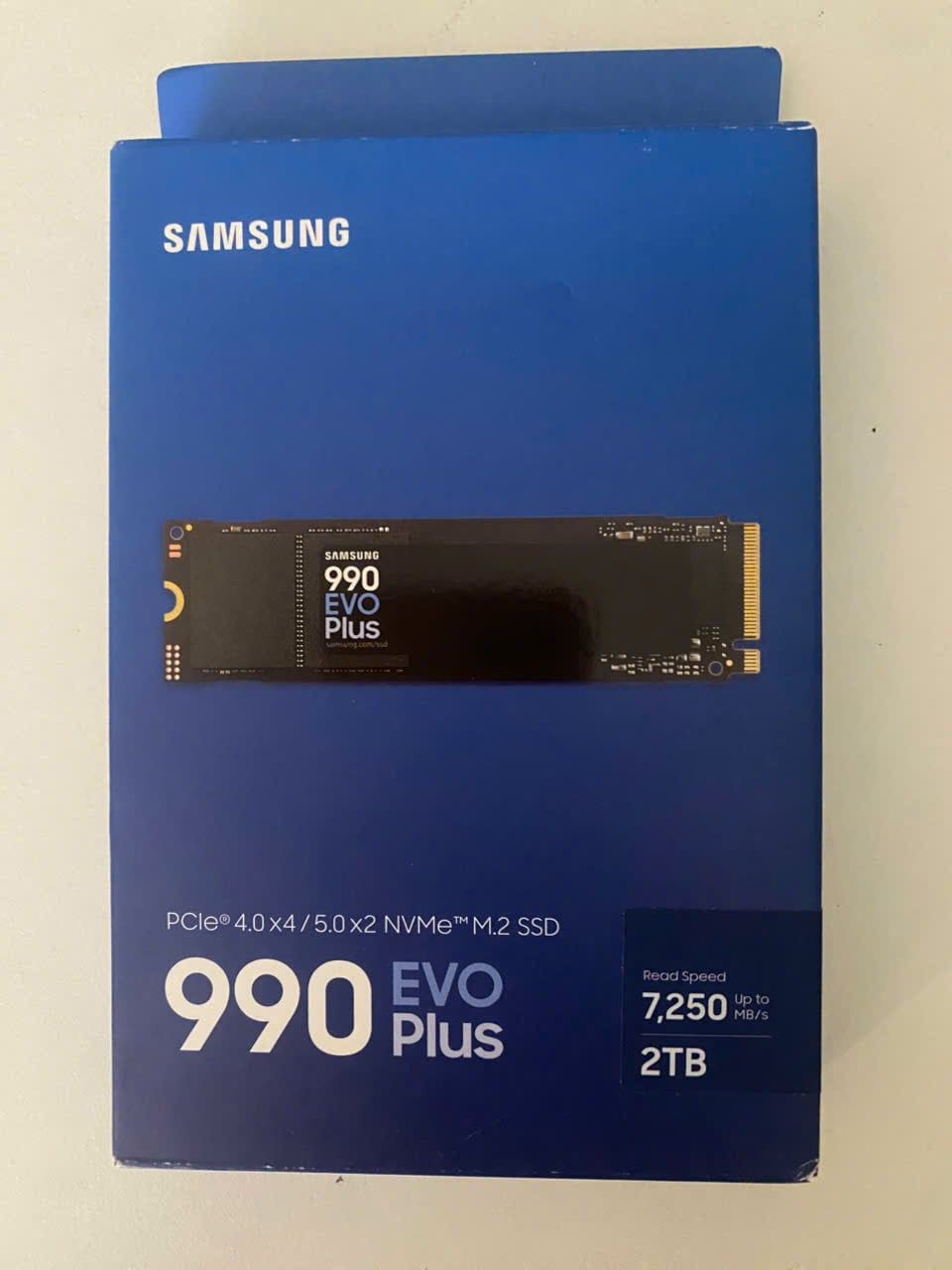  Ổ Cứng gắn trong/ SSD Samsung 990 EVO Plus 2TB PCIe Gen4 x4 NVMe M.2-2280 (MZ-V9S2T0BW) 