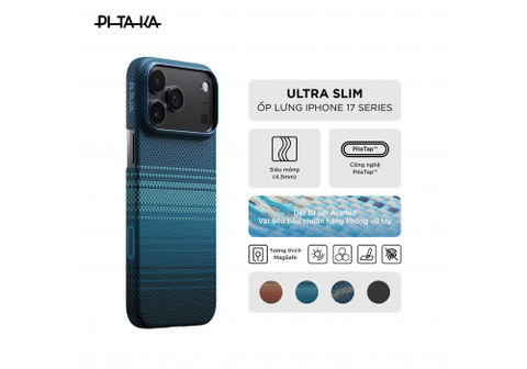  Ốp lưng Pitaka Ultra-Slim (with PitaTap) cho iPhone 