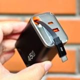  Củ sạc nhanh Wiwu Wi-G021 45W kèm cáp USB-C, chính hãng 