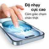  Cường lực Dekey trong suốt và chống nhìn trộm cho iPhone, có khung trợ dán 