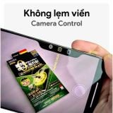  Cường lực Dekey trong suốt và chống nhìn trộm cho iPhone, có khung trợ dán 