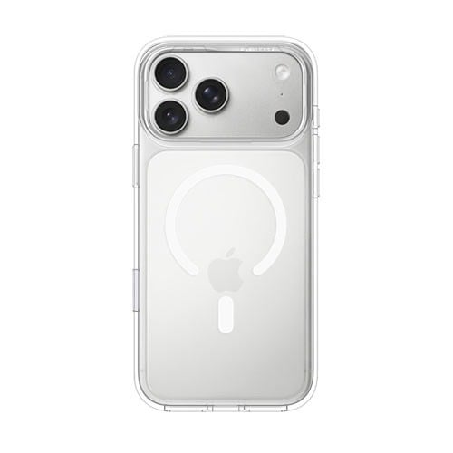 Ốp Devilcase Crystark viền bạc cho iPhone 17/18 Pro Max
