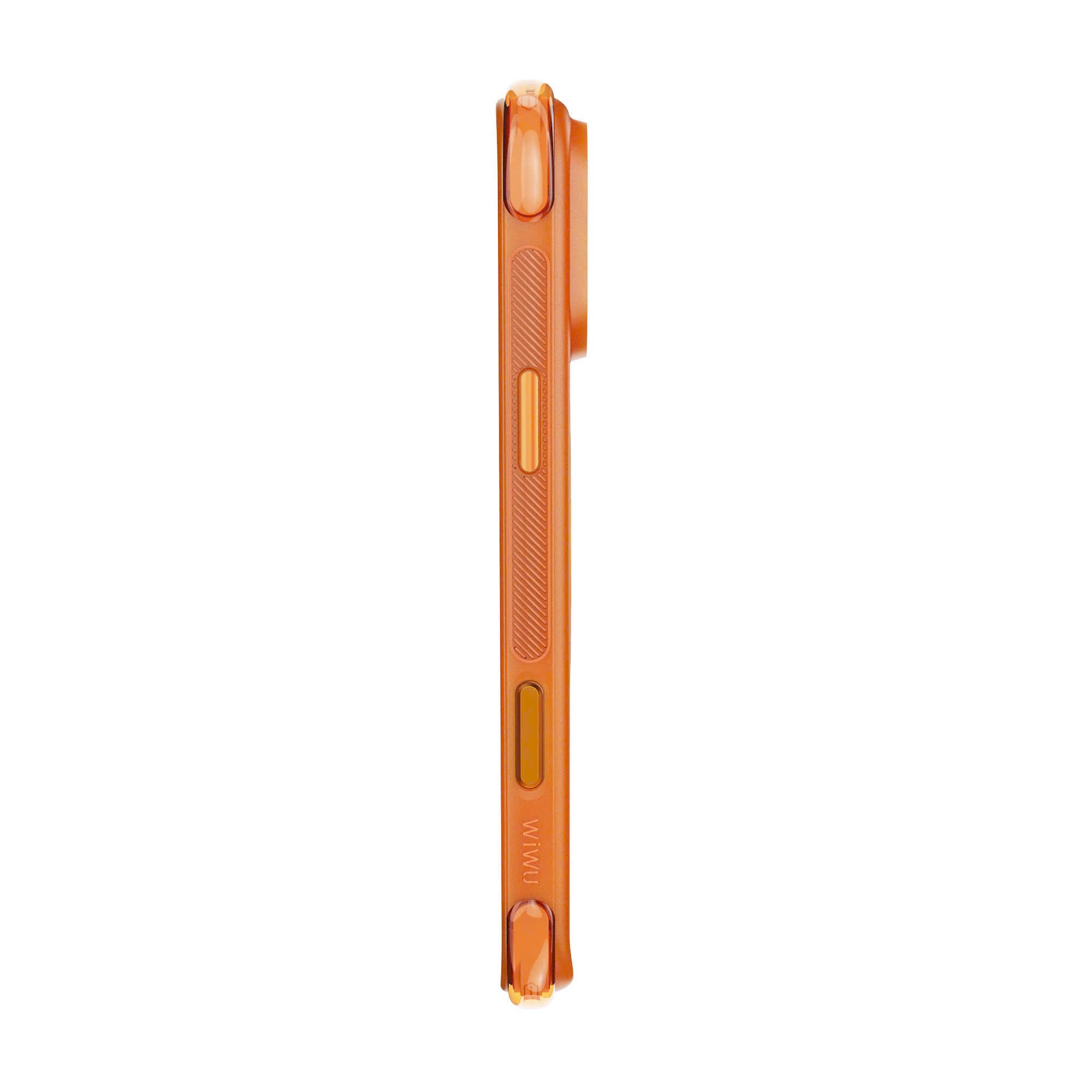 Ốp lưng WiWU AeroGuard Pro màu cam tương thích MagSafe
