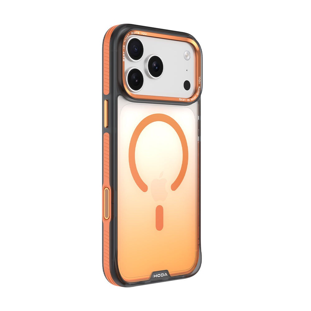 Ốp lưng Hoda Multicolor màu cam cho iPhone 17 và 18 Pro Max