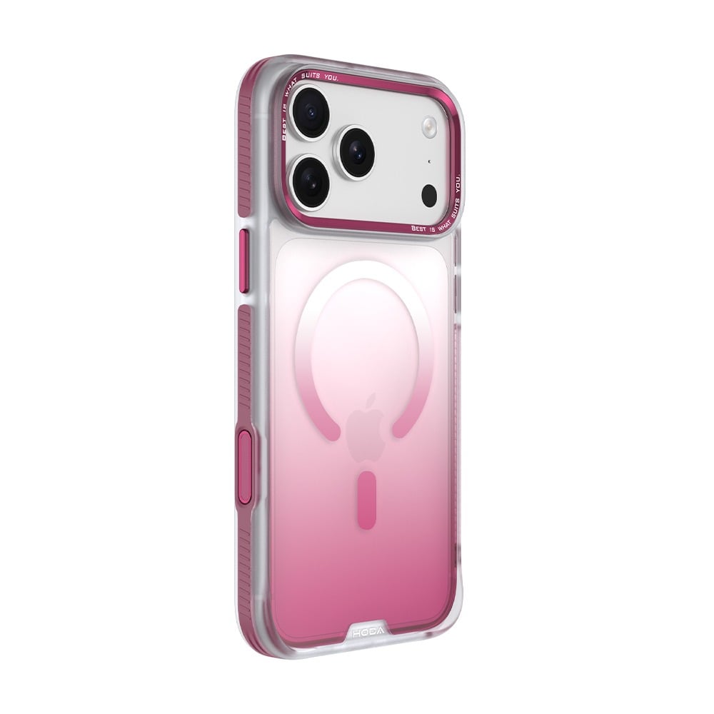 Ốp lưng Hoda Multicolor màu đỏ rượu cho iPhone 17 và 18 Pro Max
