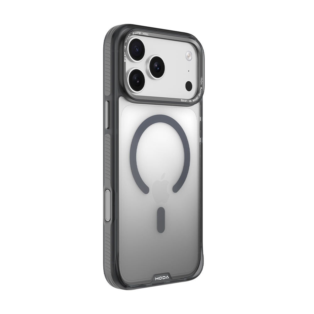 Ốp lưng Hoda Multicolor màu xám cho iPhone 17 và 18 Pro Max