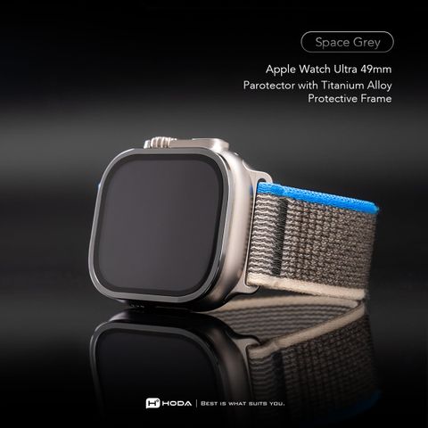  Cường lực Hoda Sapphire cho Apple Watch Ultra (kèm khung titan) 