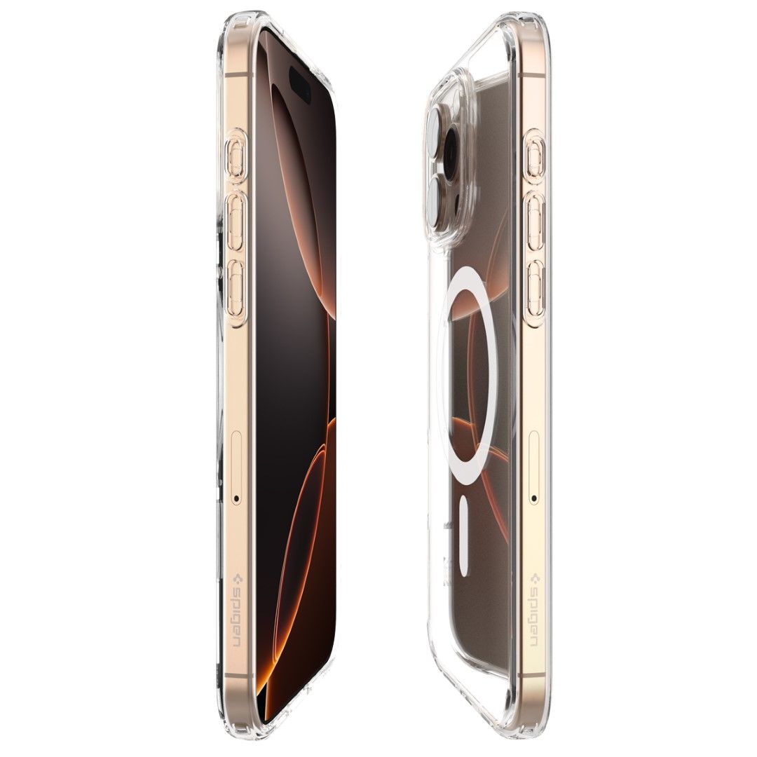  Ốp lưng Spigen Crystal Hybrid MagFit cho iPhone, hàng chính hãng 