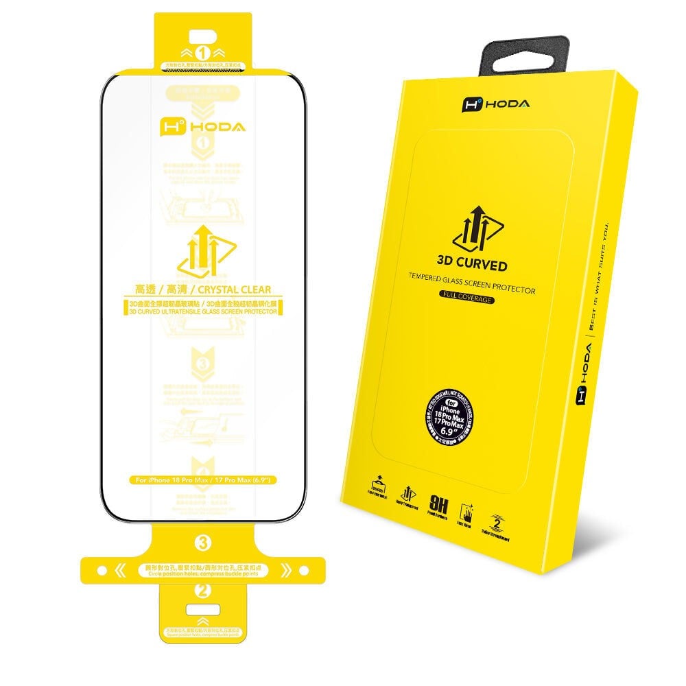 Cường lực Hoda 3D trong suốt cho iPhone