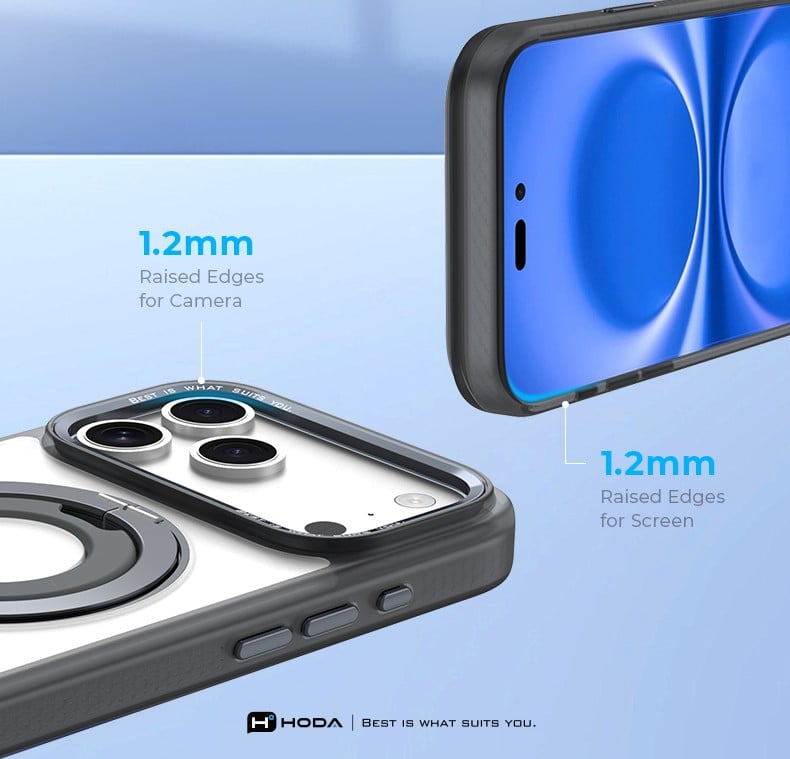 Ốp lưng dùng chung khuôn cho iPhone 17 Pro Max và iPhone 18 Pro Max