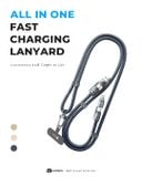  Dây đeo điện thoại tích hợp sạc nhanh 4in1 Hoda Landyard 65W chính hãng 
