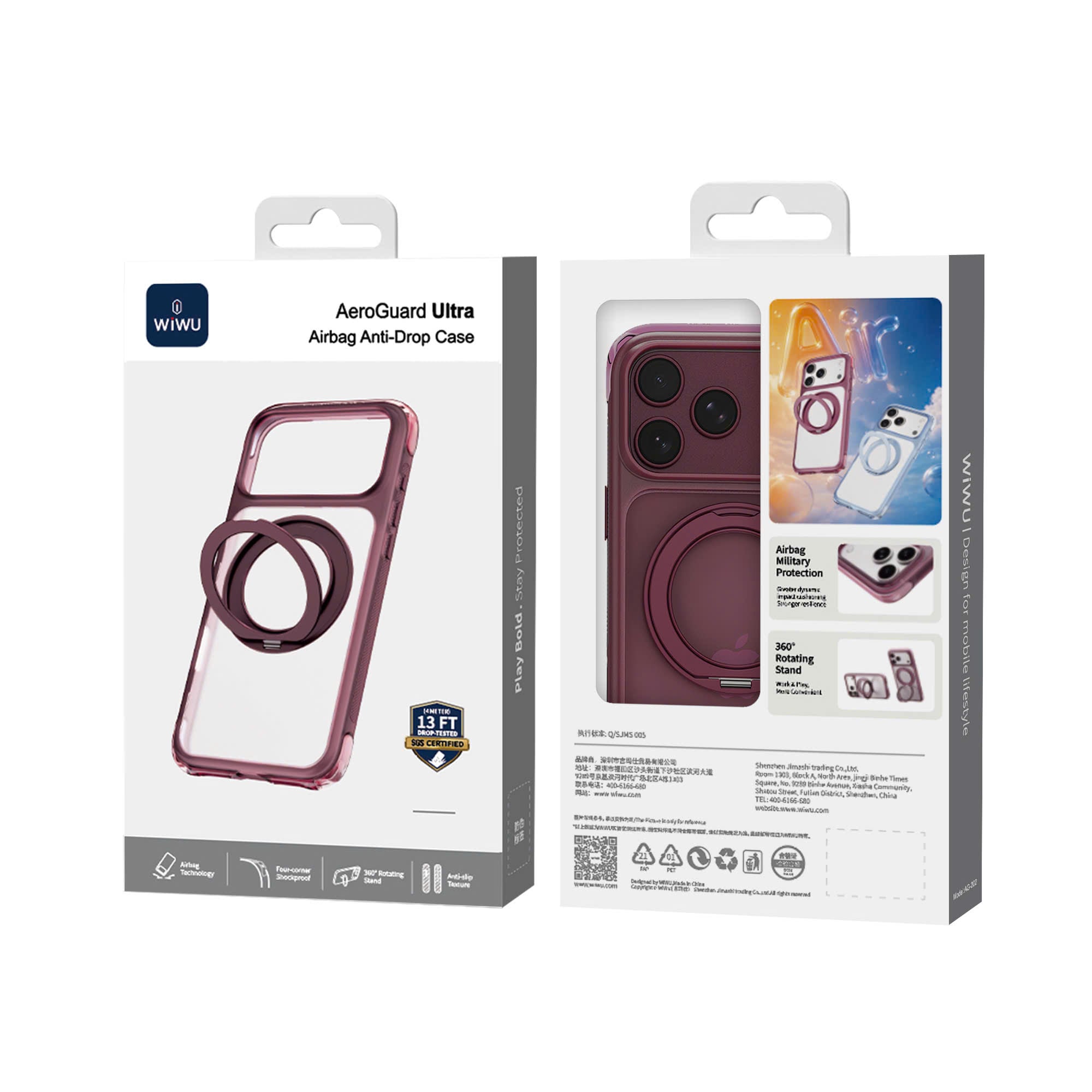 Hộp sản phẩm WiWU AeroGuard Ultra