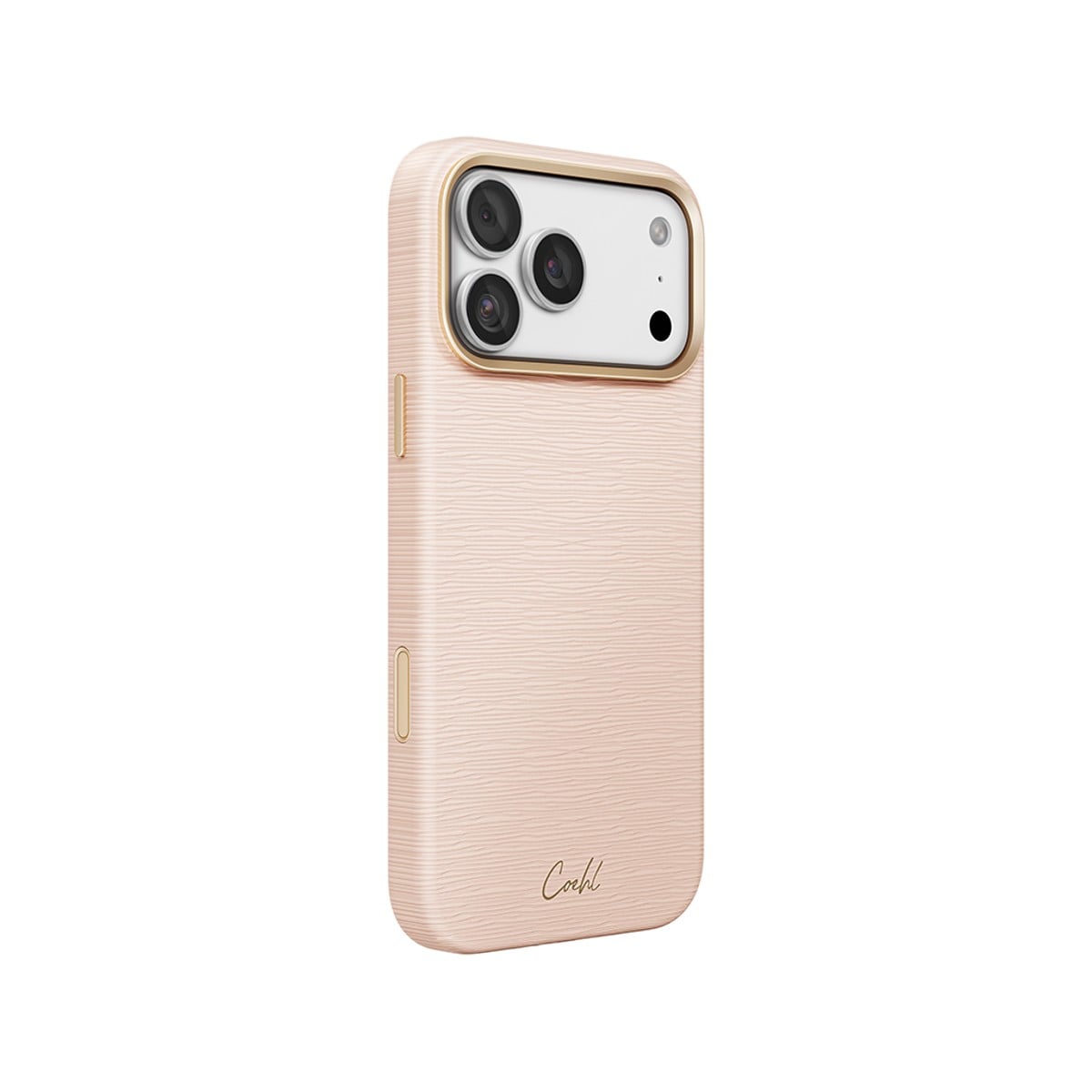 Ốp lưng UniQ Coehl Mirelle màu be cho iPhone 18 Pro Max