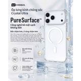  Ốp lưng Hoda Crystal Ultra Glass cho iPhone 