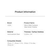  Cường lực Hoda 2.5D chống vân tay cho iPhone 